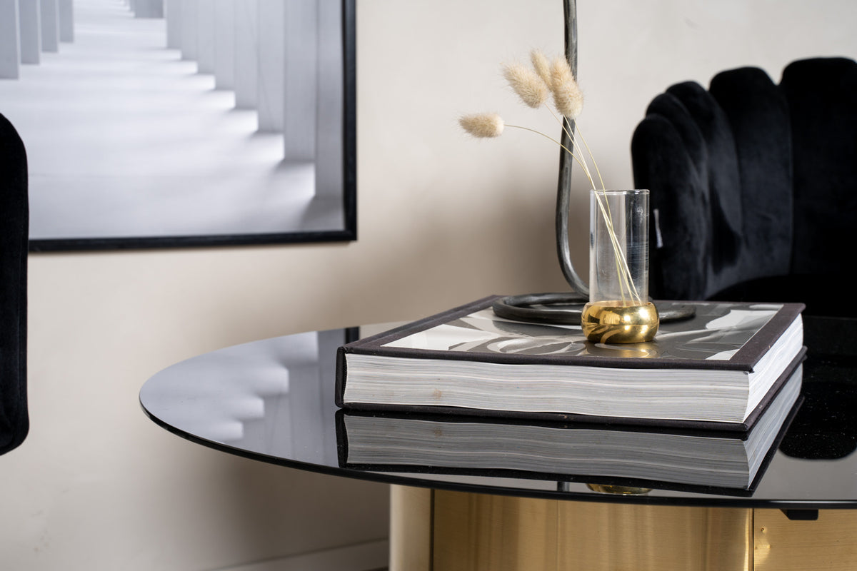 Venture Design Ystad Soffbord ⌀80 Svart