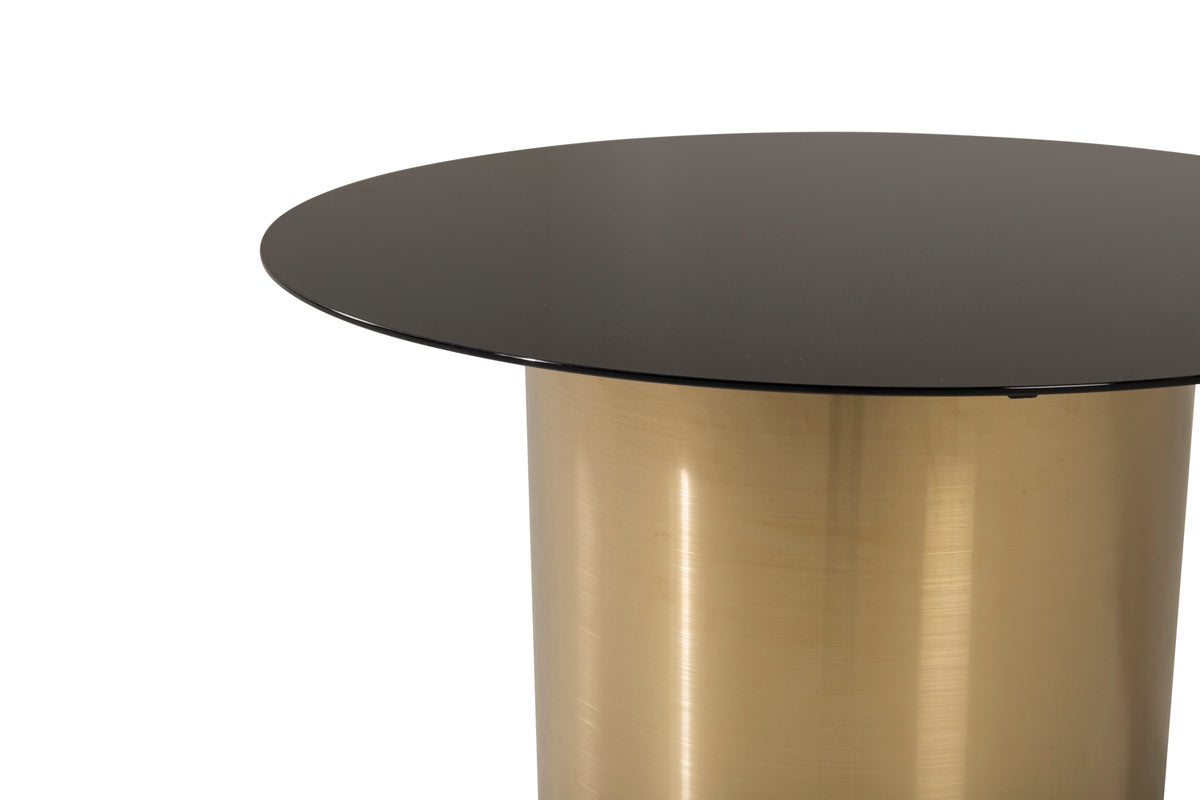 Venture Design Ystad Soffbord ⌀80 Svart