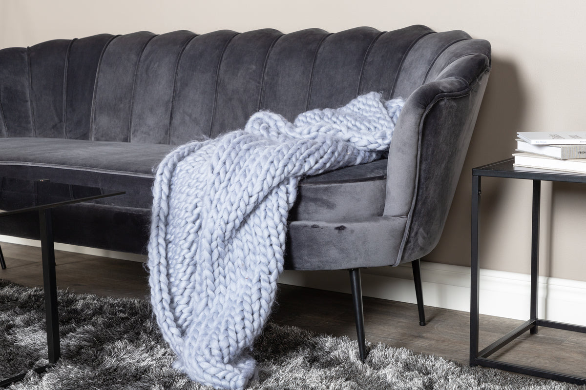 Venture Design Calais 3-sits soffor Mörkgrå