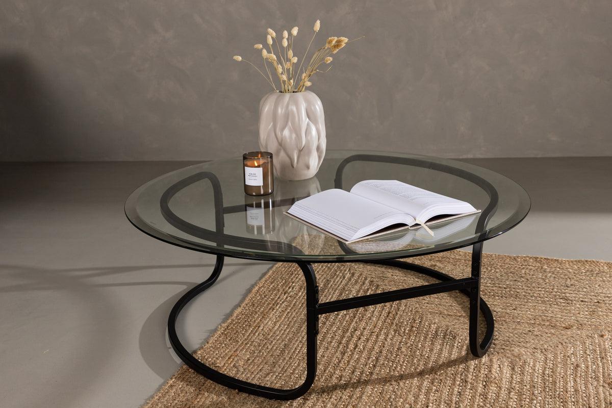 Venture Design Lomma Soffbord ⌀110 Svart