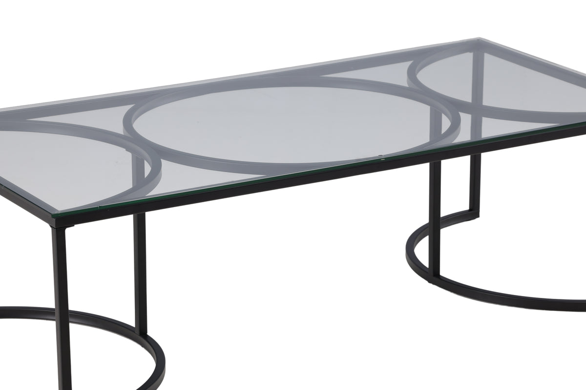 Venture Design Skanör Soffbord 140 x 70 Svart