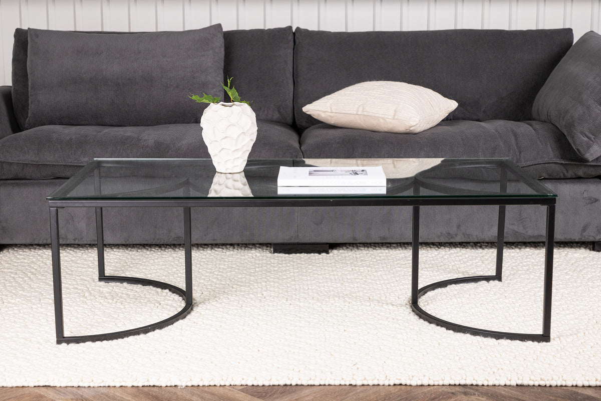 Venture Design Skanör Soffbord 140 x 70 Svart