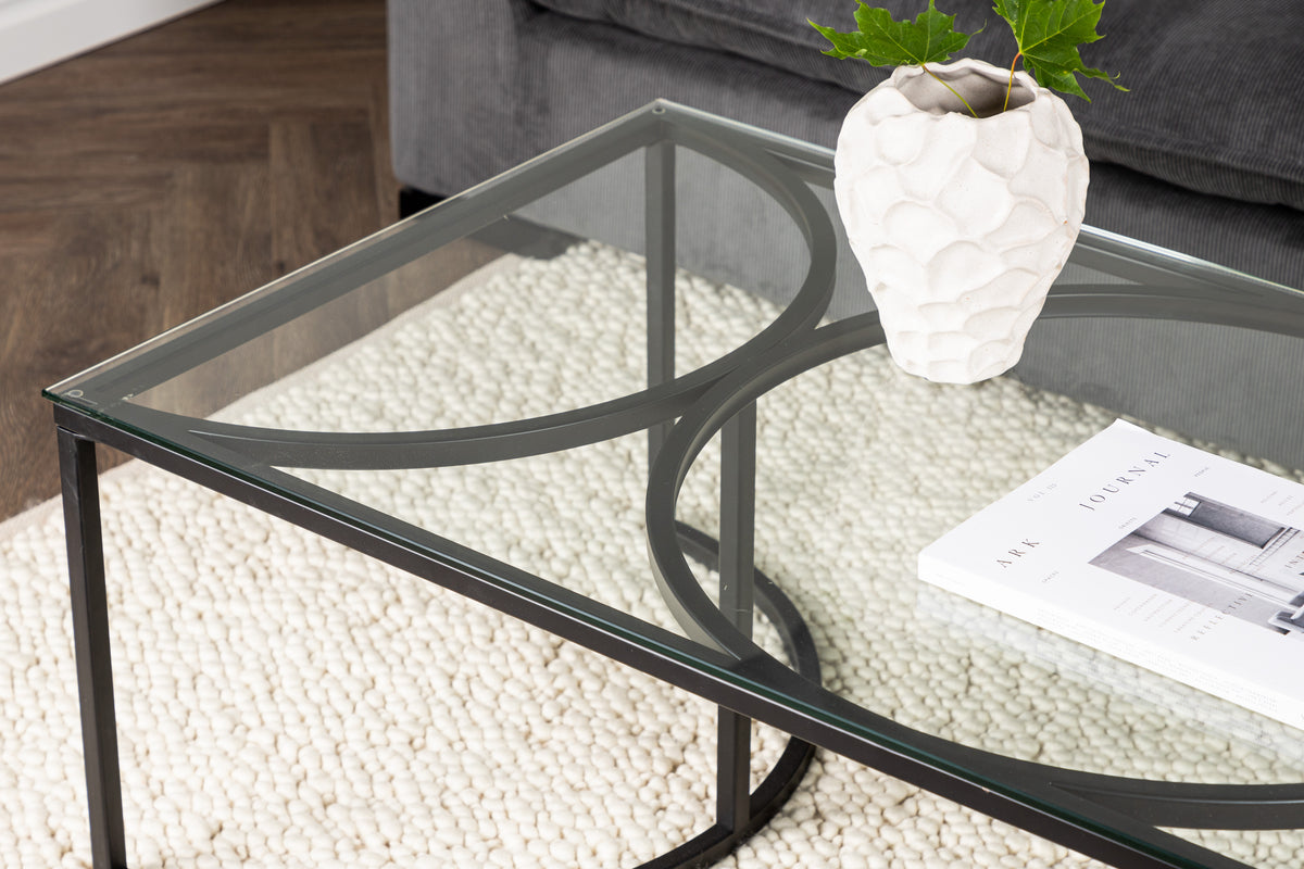 Venture Design Skanör Soffbord 140 x 70 Svart