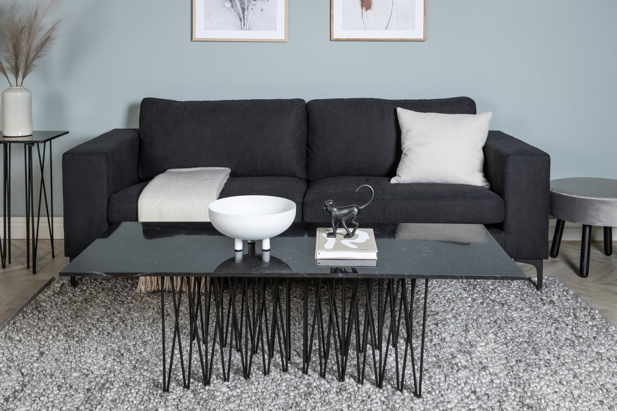 Venture Design Bolero 3-sits soffor Svart