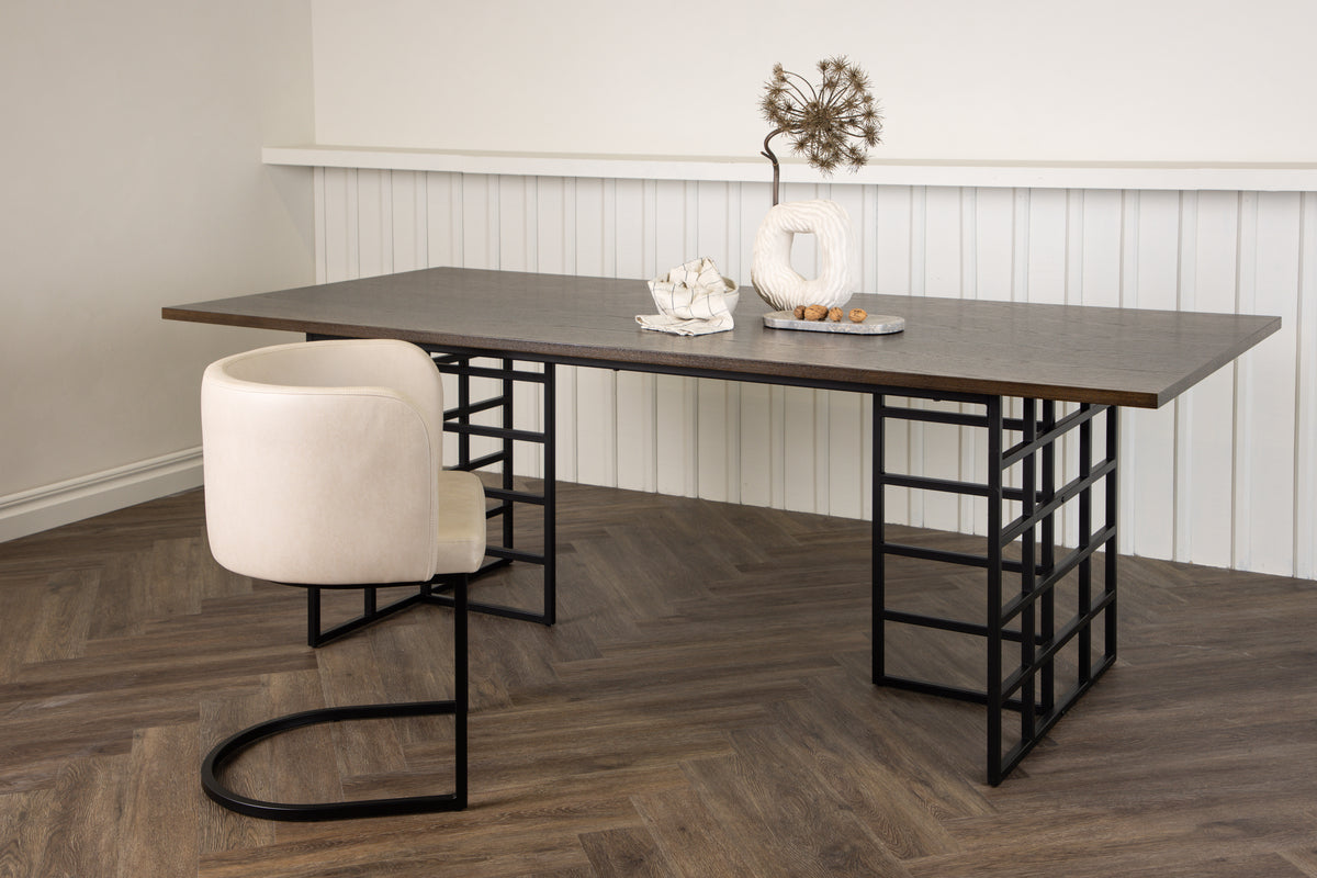 Venture Design Ystad Rektangulära Matbord 220 x 100 Mocka