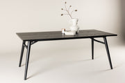 Venture Design Sleek Rektangulära Matbord 195 x 95 Svart