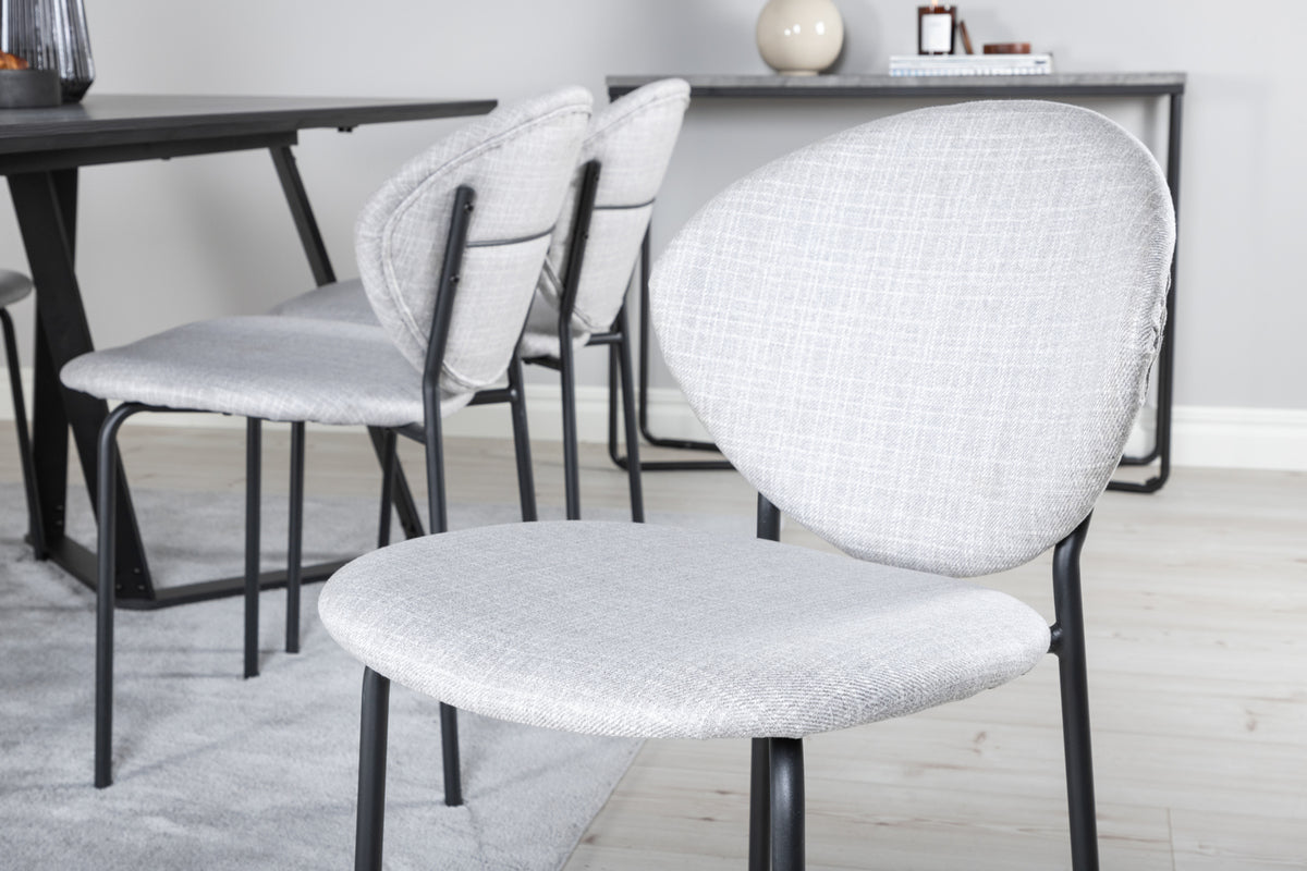 Venture Design Vault Matstolar 2-pack Grå