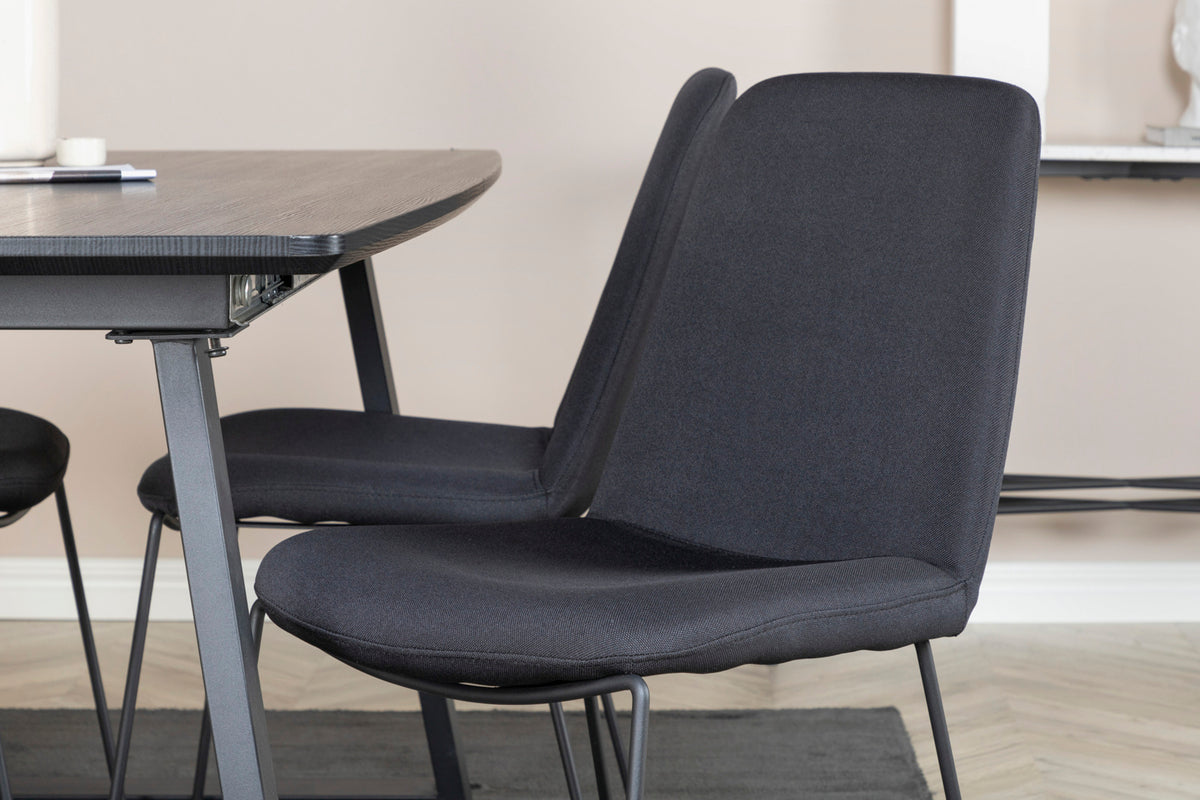 Venture Design Muce Matstolar 2-pack Svart