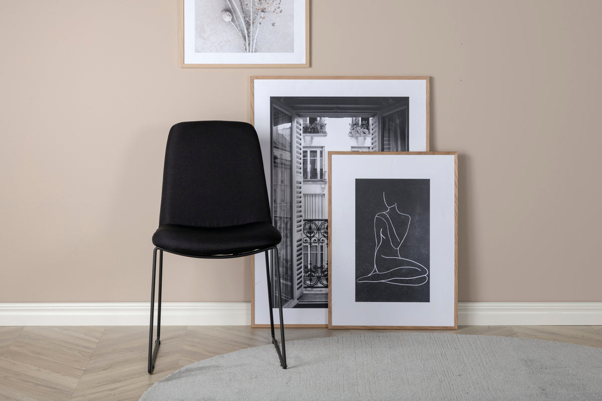 Venture Design Muce Matstolar 2-pack Svart