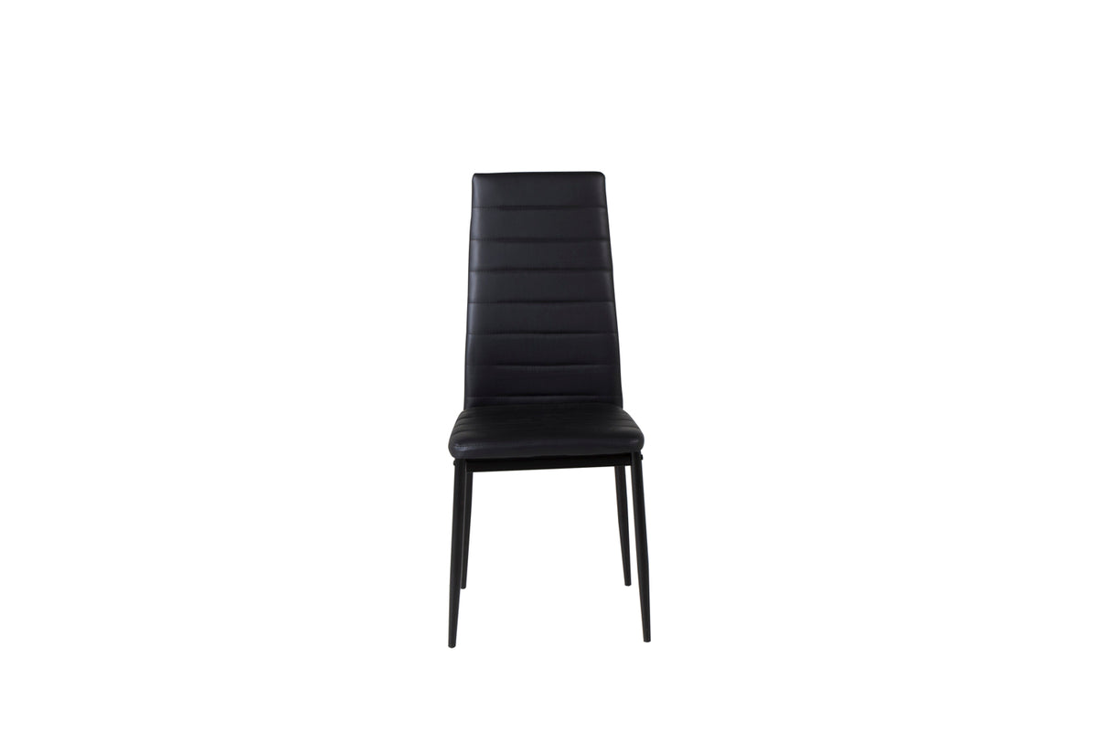 Venture Design Slim Matstolar 2-pack Svart
