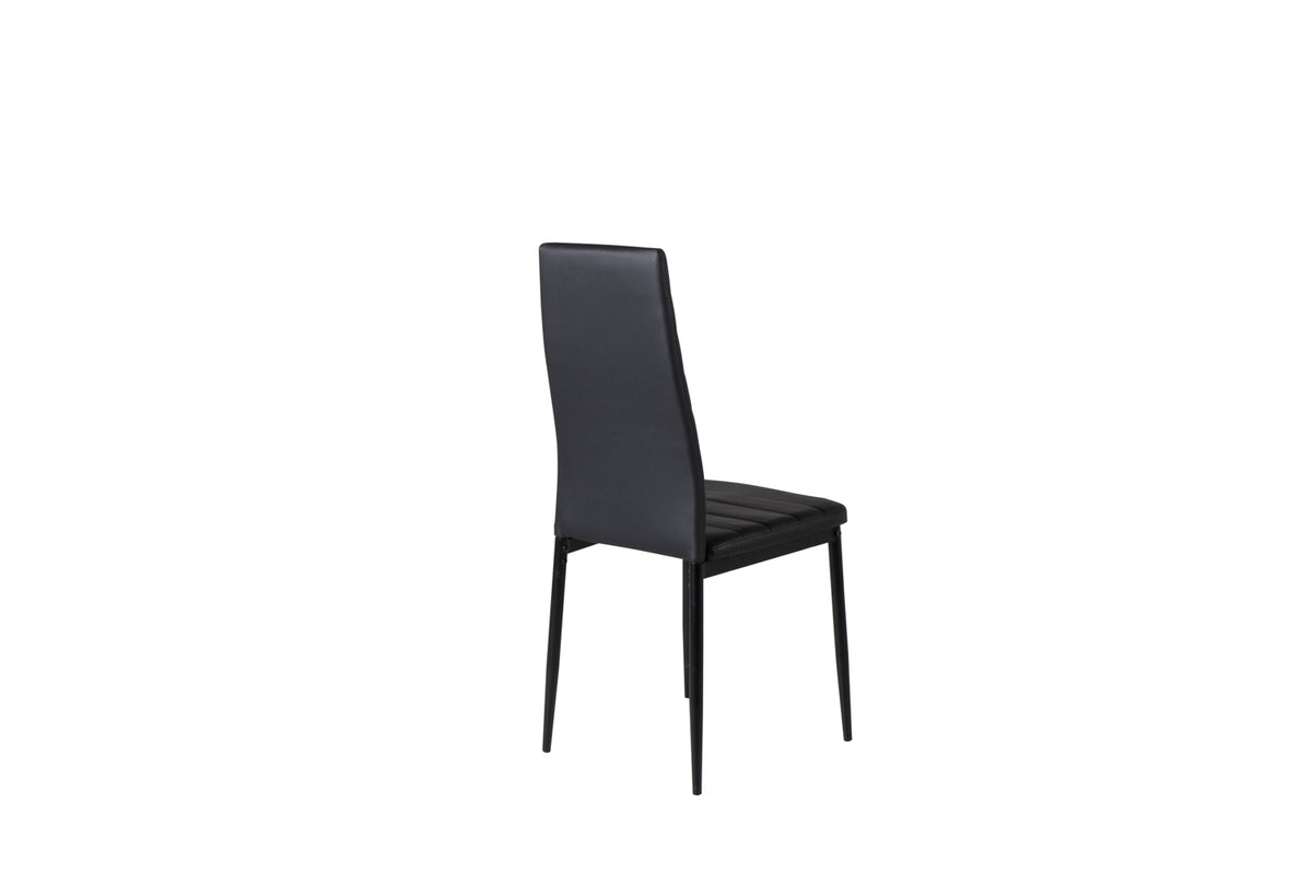 Venture Design Slim Matstolar 2-pack Svart