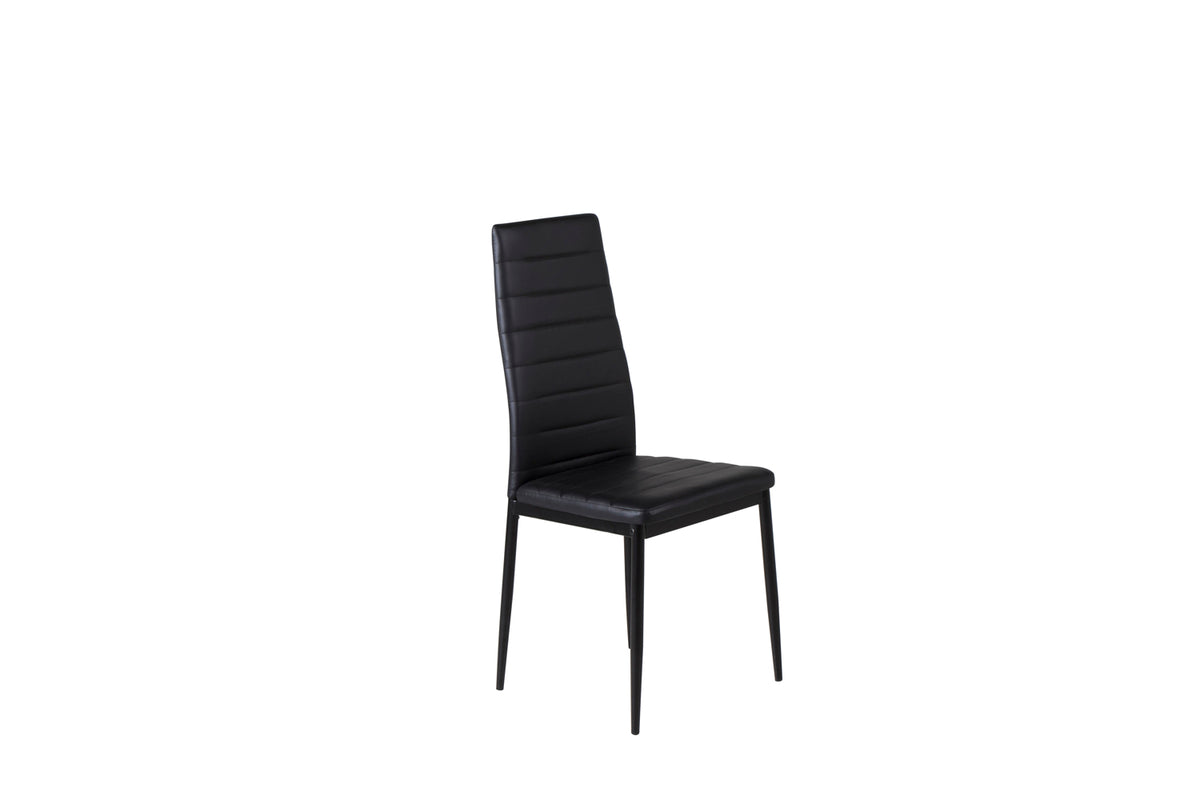 Venture Design Slim Matstolar 2-pack Svart