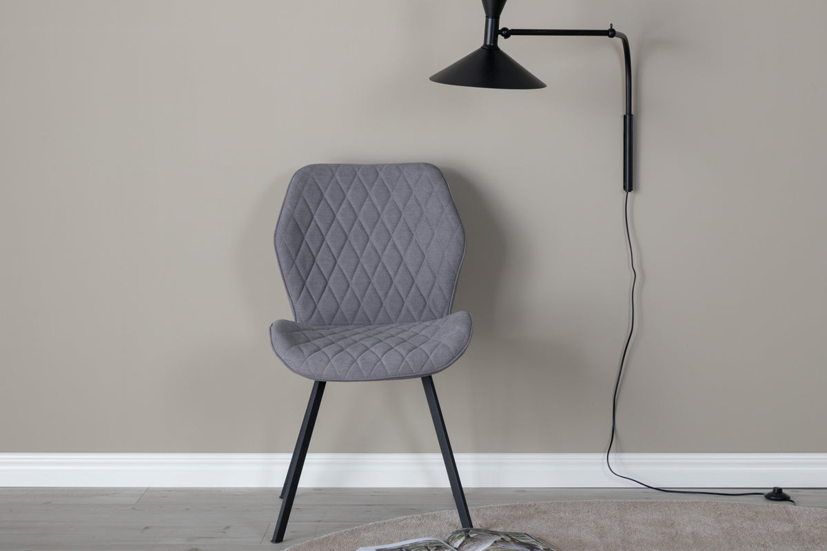 Venture Design Gemma Matstolar 2-pack Grå