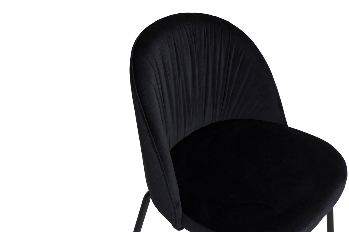 Venture Design Wrinkles Matstolar 2-pack Svart