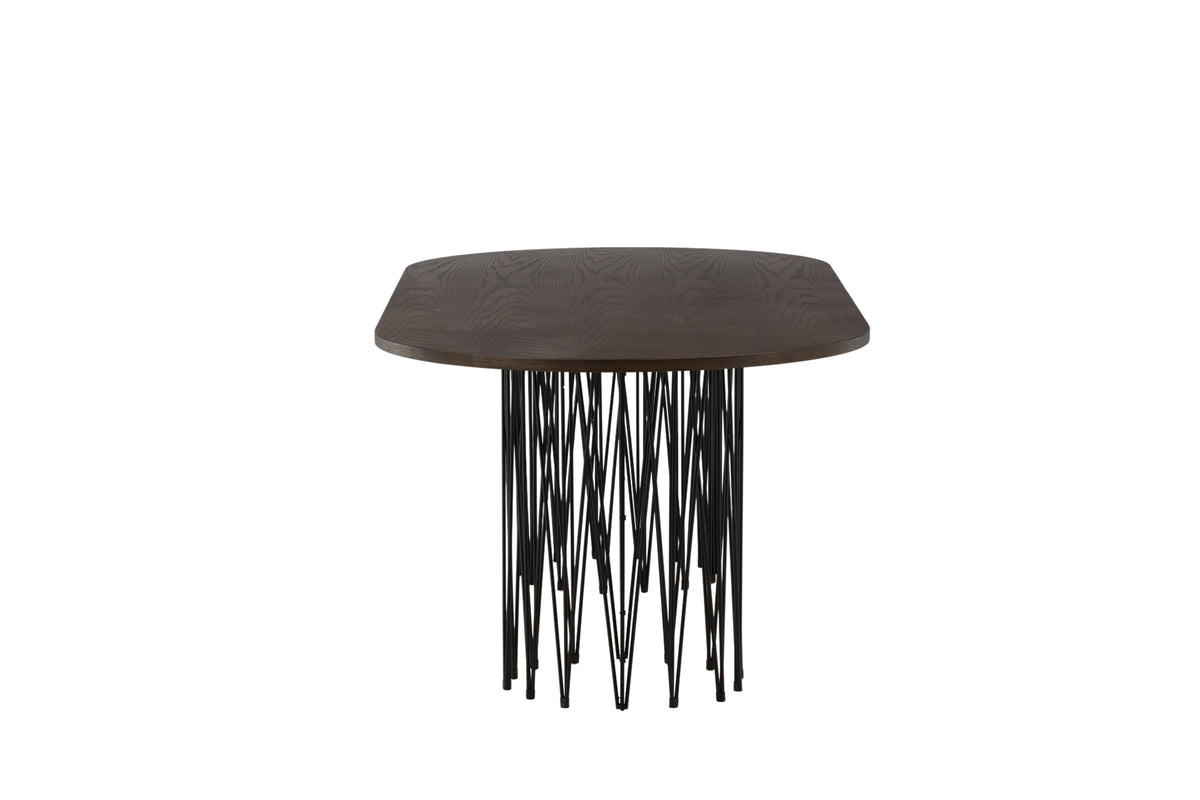 Venture Design Stone Ovala Matbord 220 x 100 Mocka