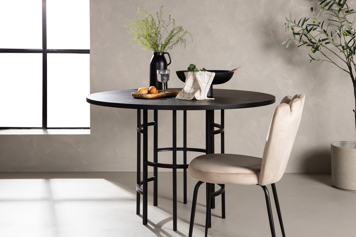 Venture Design Copenhagen Runda Matbord ⌀115 Svart