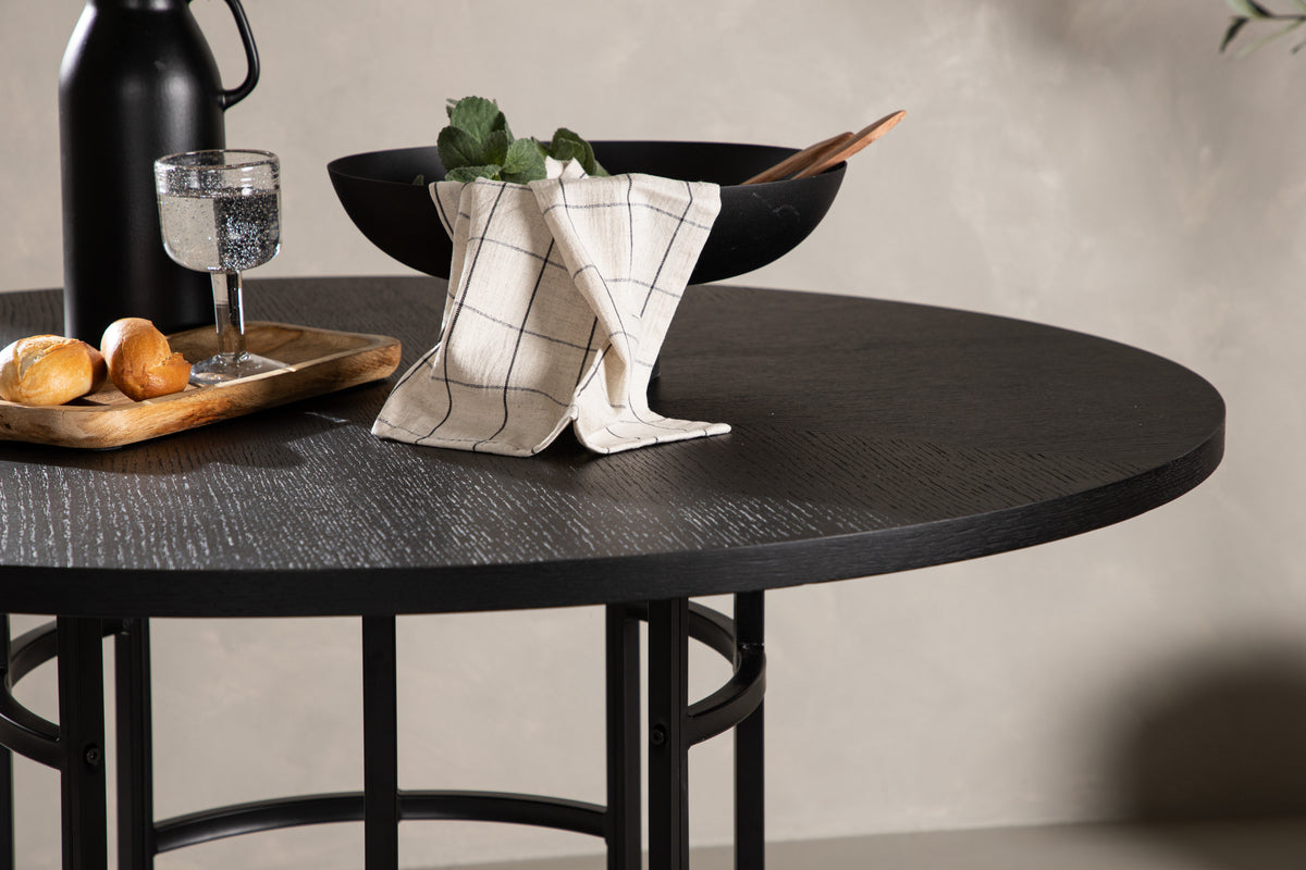 Venture Design Copenhagen Runda Matbord ⌀115 Svart