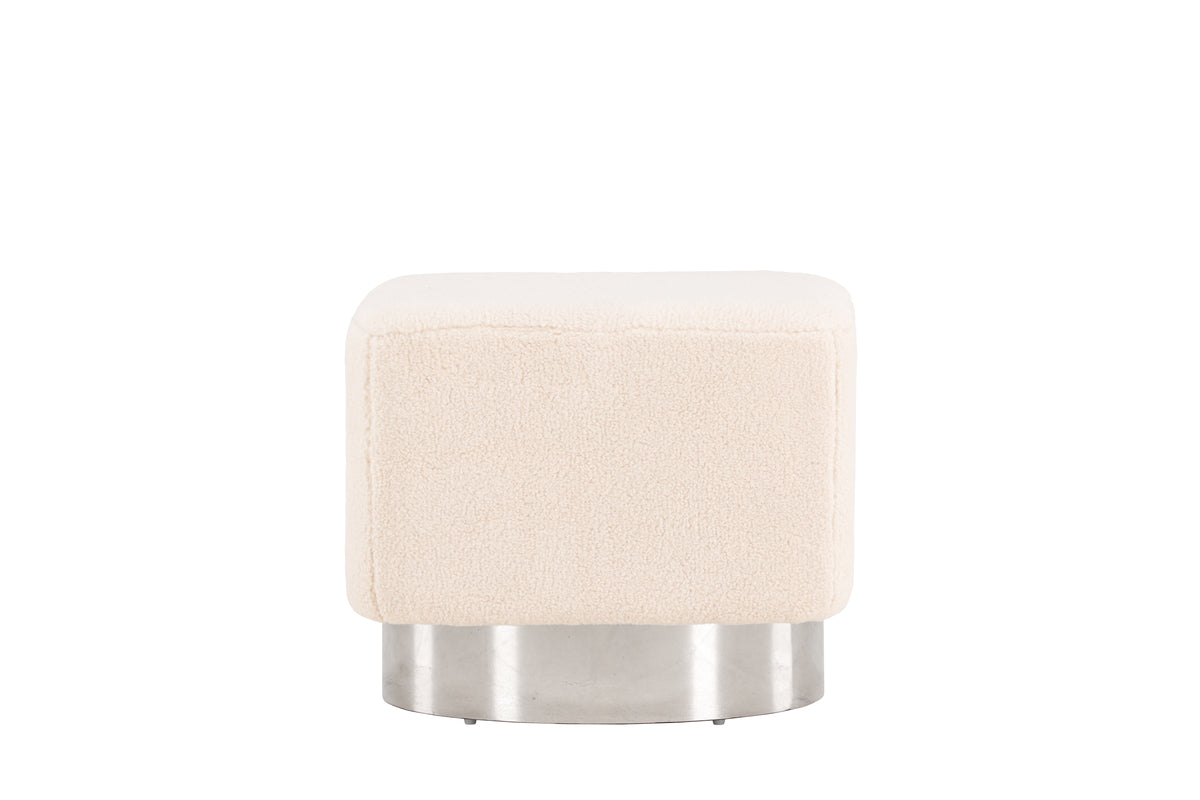 Venture Design Newton Puff 45 x 38 x 45 Off-white