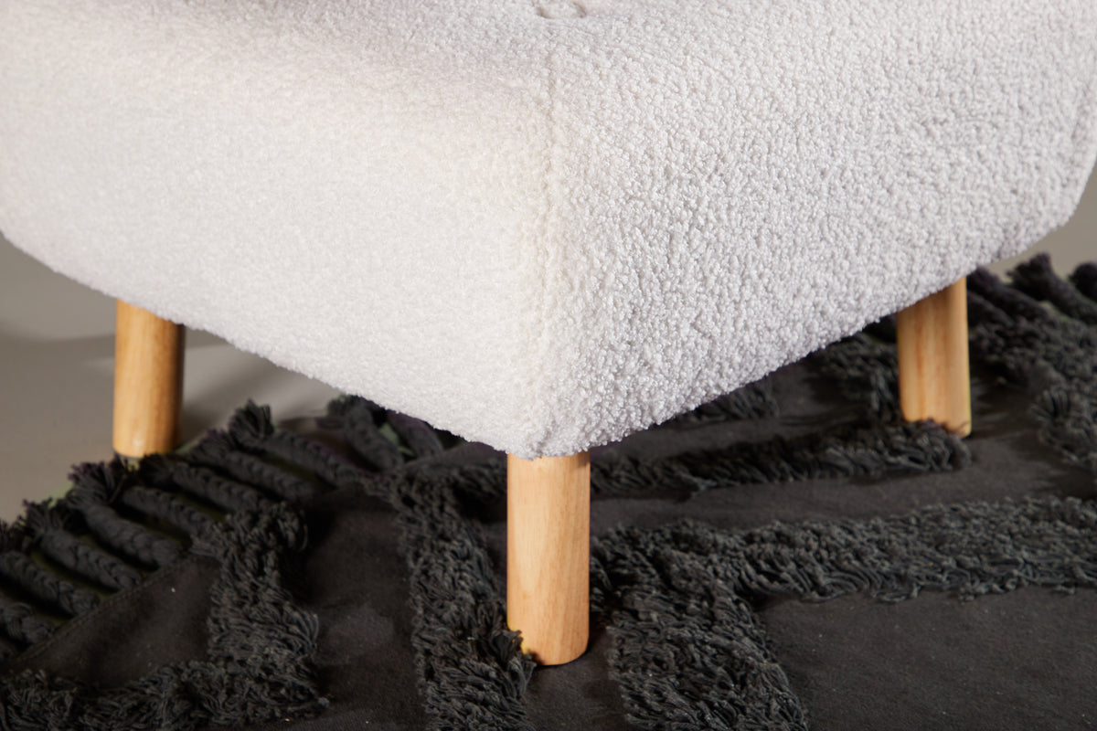Venture Design Salina Ottoman 56 x 56 x 41 Vit