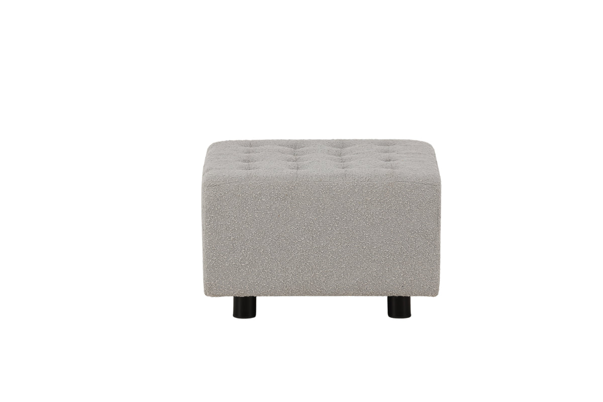 Venture Design Bowie Puff 51 x 32 x 51 Ljusgrå