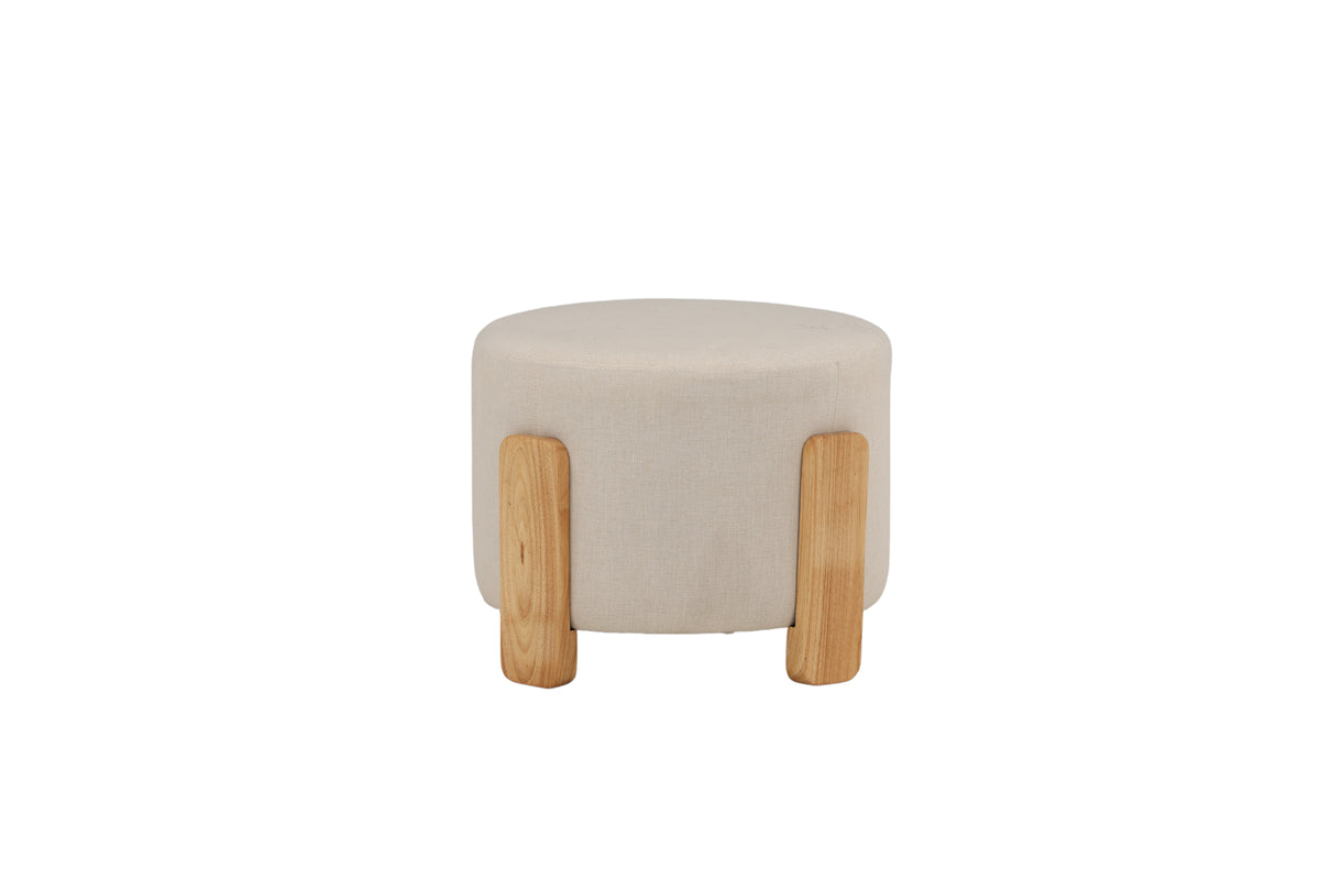 Venture Design Coffey Ottoman ⌀50 ⌀50 Vit