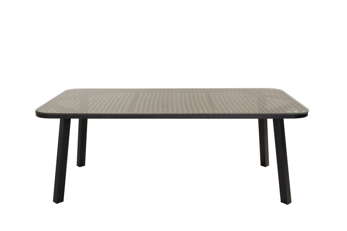 Venture Design Paola Rektangulära Matbord 200 x 100 Svart