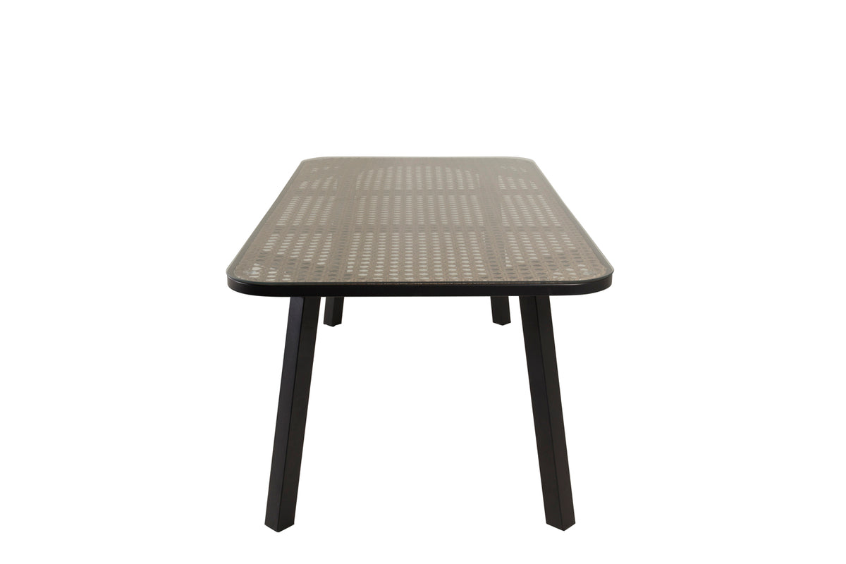 Venture Design Paola Rektangulära Matbord 200 x 100 Svart