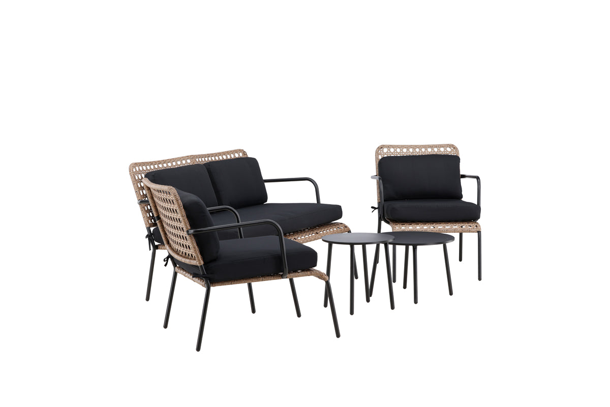 Venture Design Paola Soffgrupper Svart Natur