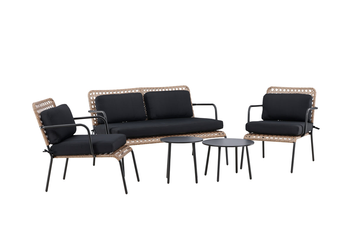 Venture Design Paola Soffgrupper Svart Natur