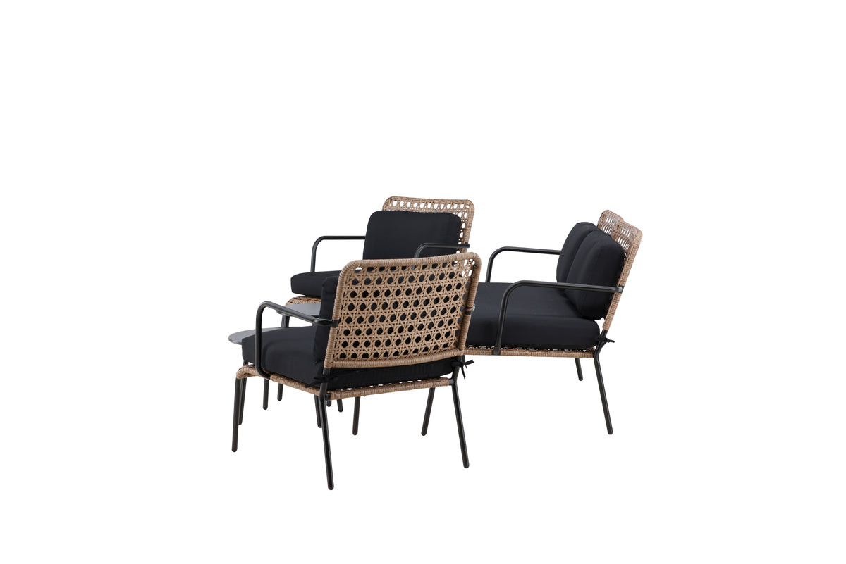 Venture Design Paola Soffgrupper Svart Natur