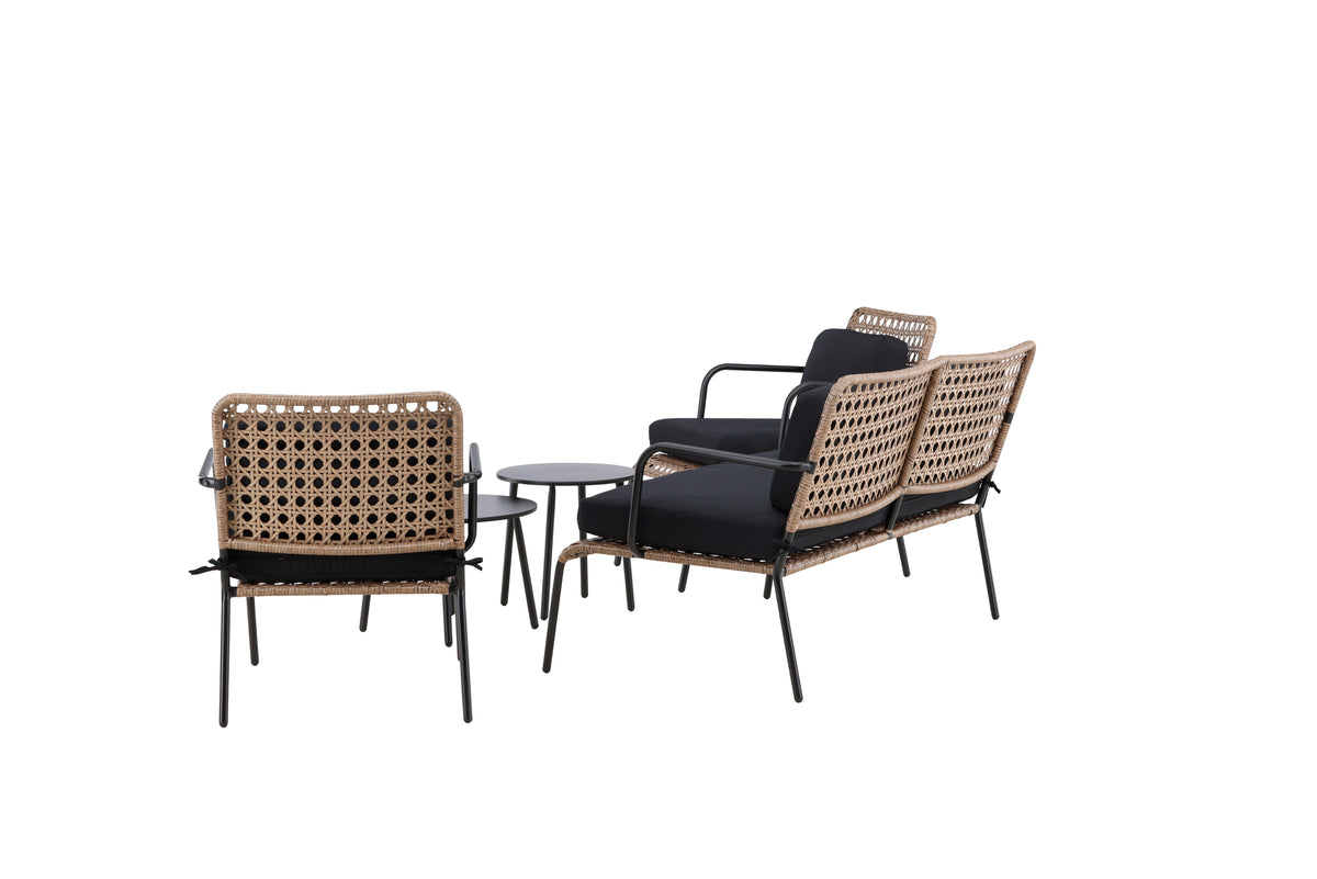 Venture Design Paola Soffgrupper Svart Natur