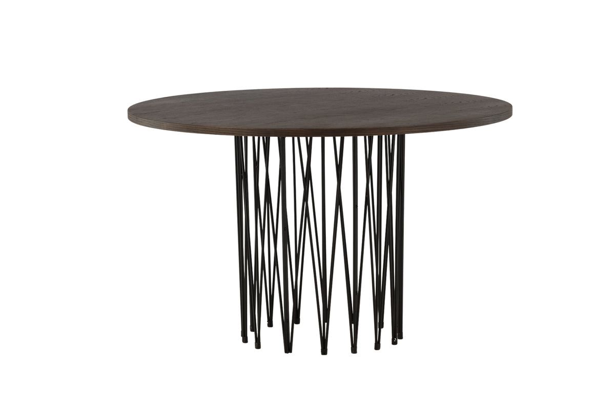 Venture Design Stone Runda Matbord ⌀120 Mocka
