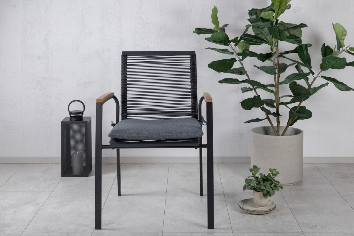 Venture Design Dallas Matstolar 2-pack Svart