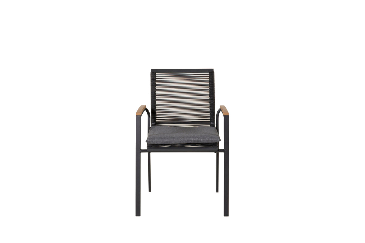 Venture Design Dallas Matstolar 2-pack Svart
