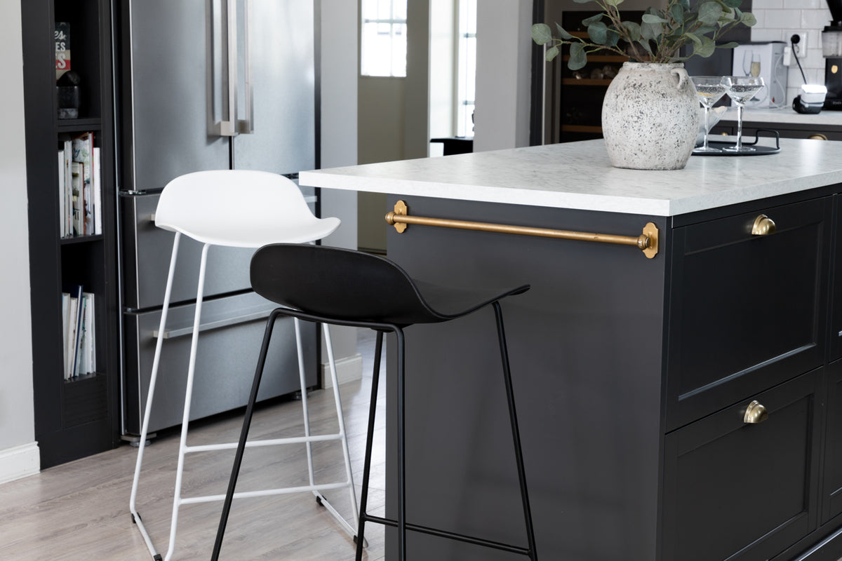 Venture Design Wave Barstolar 2-pack Svart