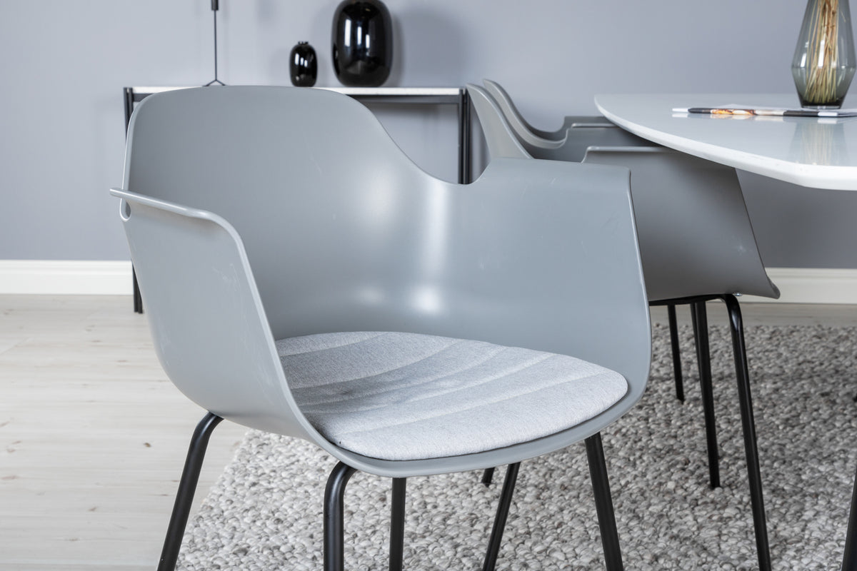 Venture Design Comfort Matstolar 2-pack Grå