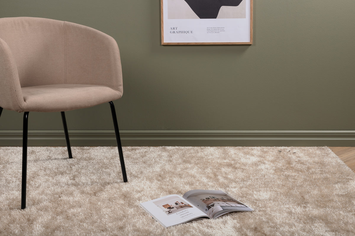 Venture Design Mattis Rektangulära Mattor 290 × 200 Beige