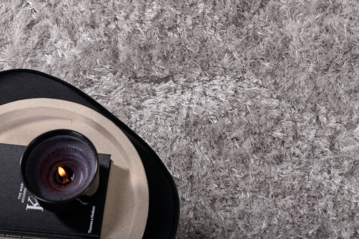 Venture Design Natta Rektangulära Mattor 230 x 160 Silver