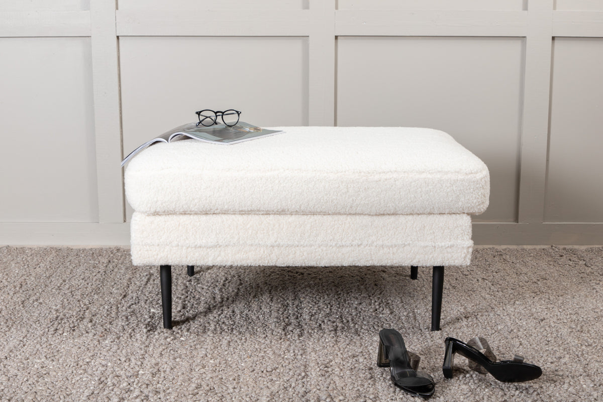 Venture Design Boom Ottoman 70 x 49 x 90 Vit