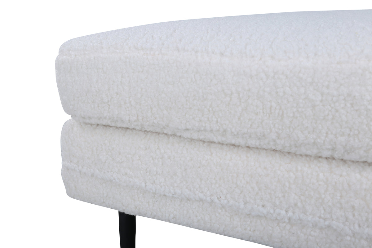 Venture Design Boom Ottoman 70 x 49 x 90 Vit