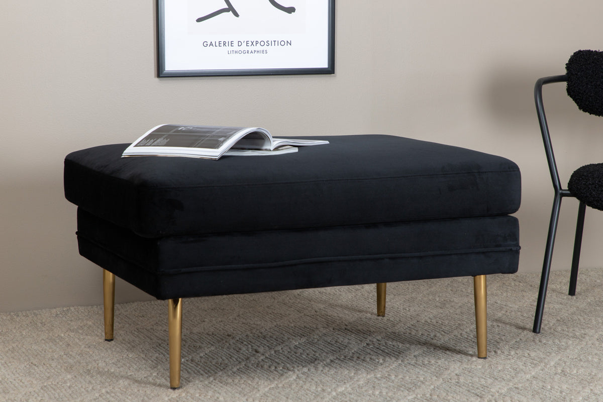 Venture Design Boom Ottoman 70 x 49 x 90 Svart