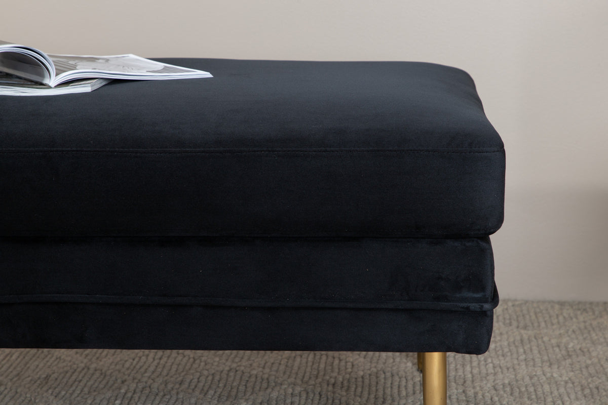 Venture Design Boom Ottoman 70 x 49 x 90 Svart