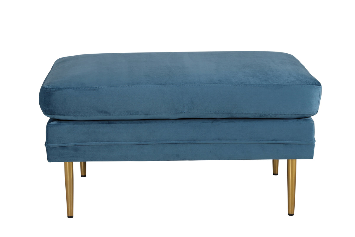 Venture Design Boom Ottoman 70 x 49 x 90 Blå