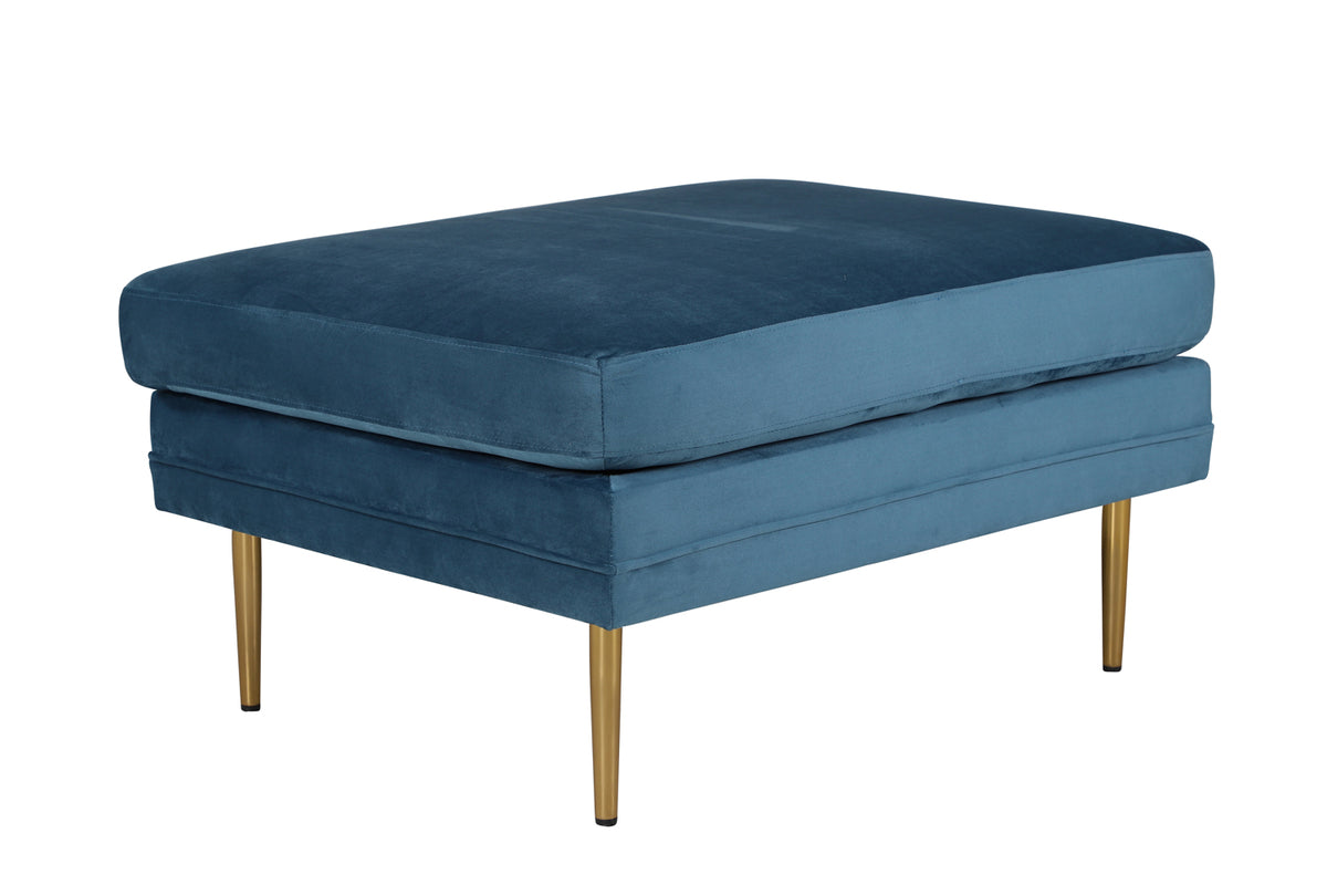 Venture Design Boom Ottoman 70 x 49 x 90 Blå