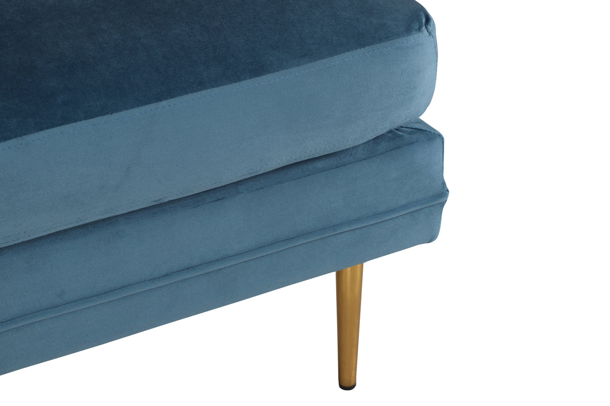 Venture Design Boom Ottoman 70 x 49 x 90 Blå