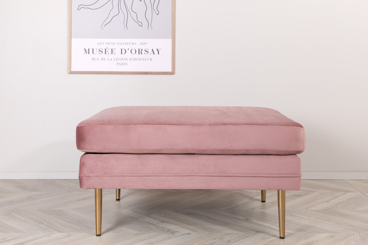 Venture Design Boom Ottoman 70 x 49 x 90 Rosa