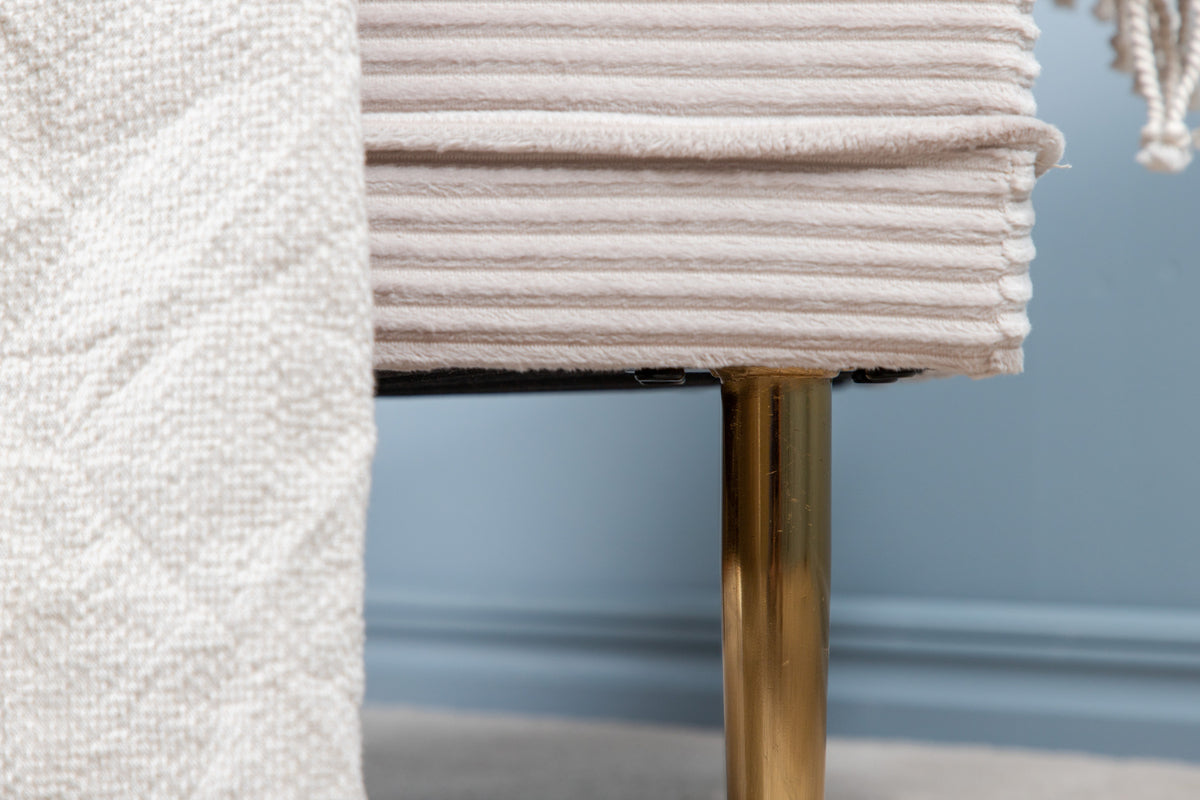 Venture Design Boom Ottoman 70 x 49 x 90 Beige