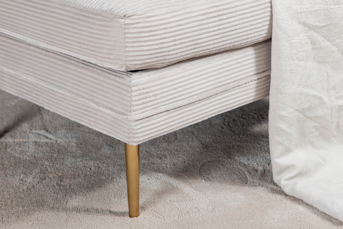 Venture Design Boom Ottoman 70 x 49 x 90 Beige