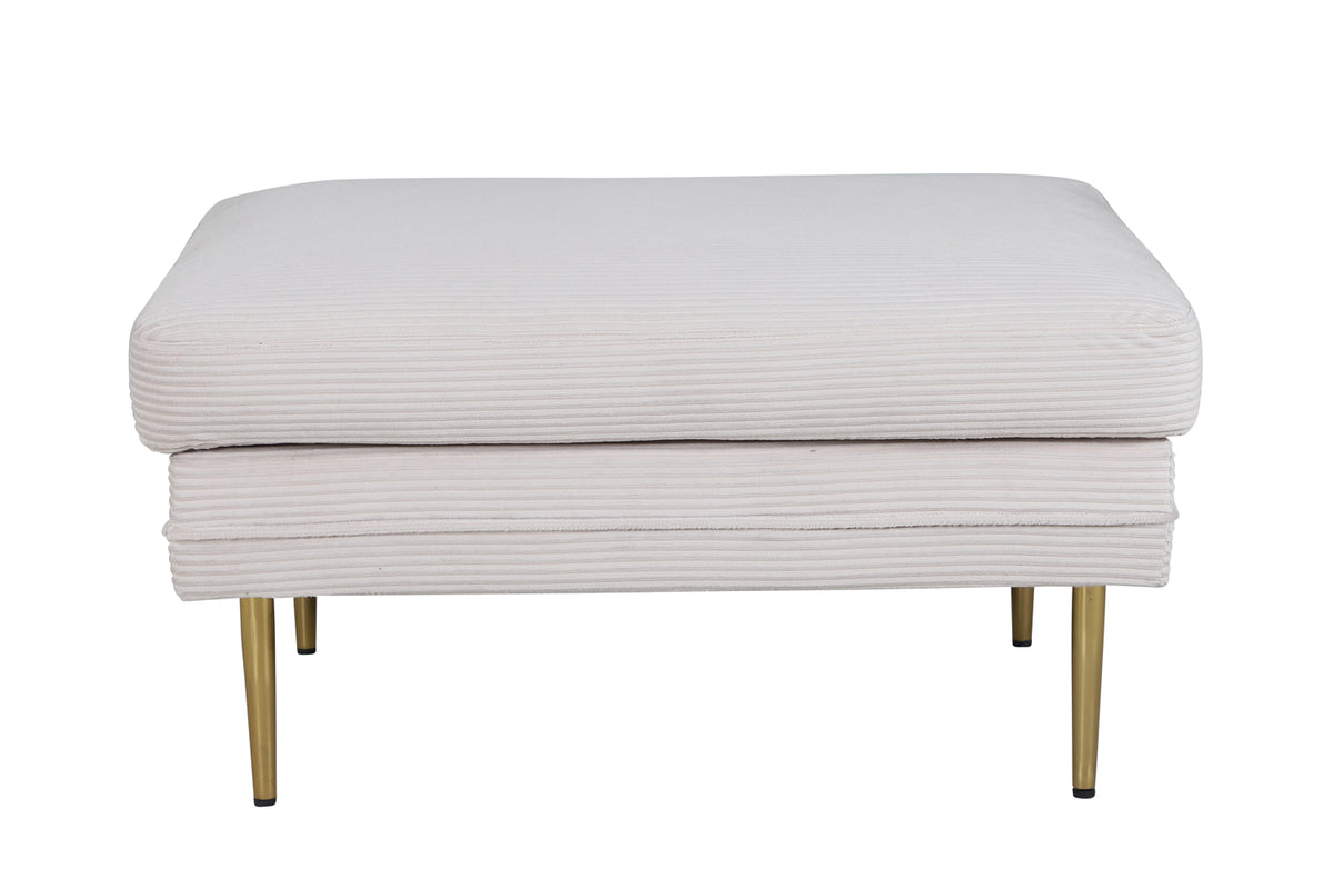 Venture Design Boom Ottoman 70 x 49 x 90 Beige