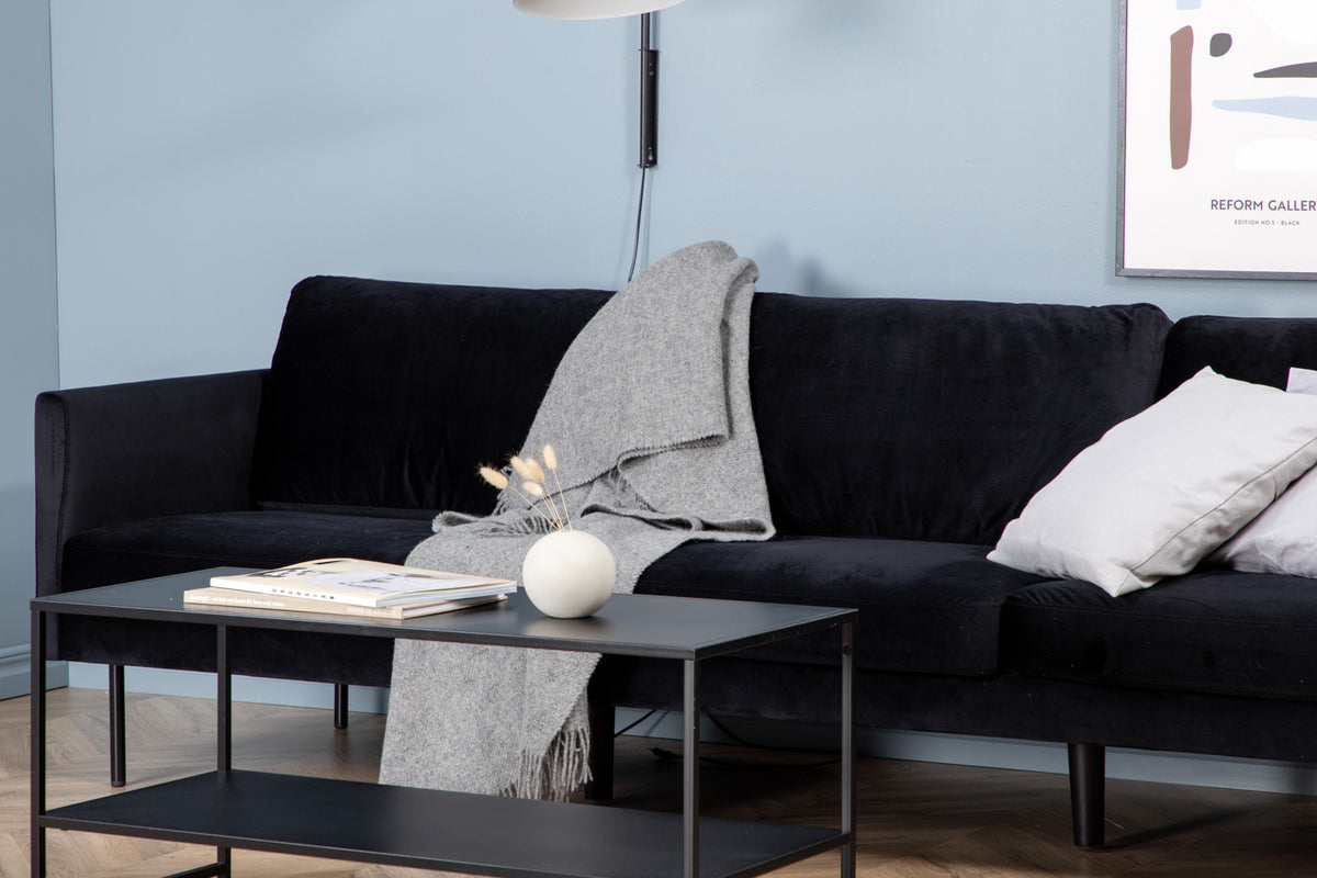 Venture Design Zoom 3-sits soffor Svart